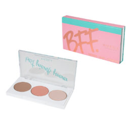 Paleta Bff Vizzela – Cor 01 Contorno, Blush e Iluminador