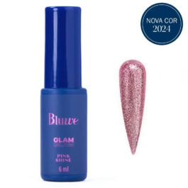 Bluwe Esmalte em Gel Pink Shine Colecao Glam 6ml